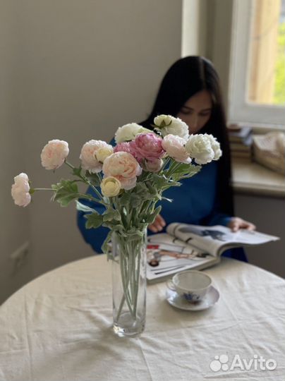 Ранункулюсы искусственные цветы