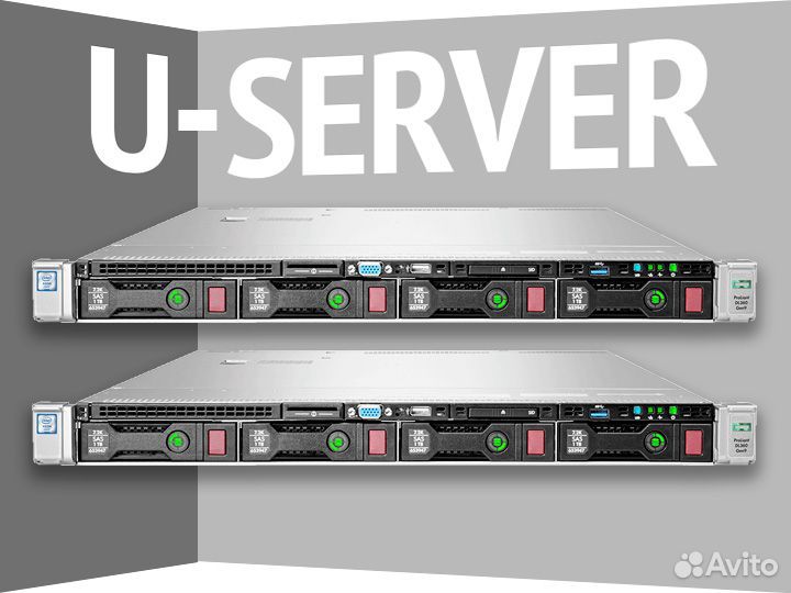 Сервер HPE HP DL360 DL380 Gen9 G9 Gen10 G10
