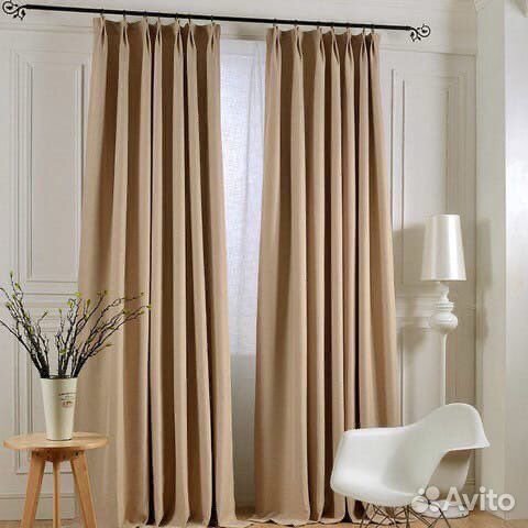 Шторы блэкаут готовые, цвета в ассортименте