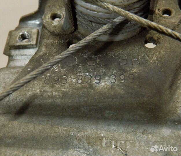 Стеклоподъемник задний левый Audi 80 B3