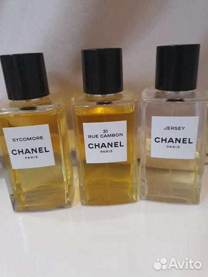 Chanel Sycomore, 31 Rue Cambon, Jersey EDP распив
