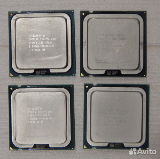 Процессоры Socket 775