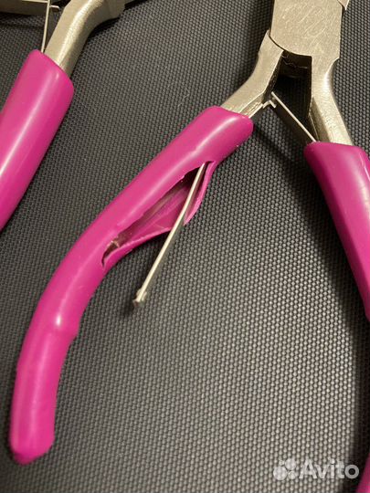 Длинногубцы изогнутые 12см брак