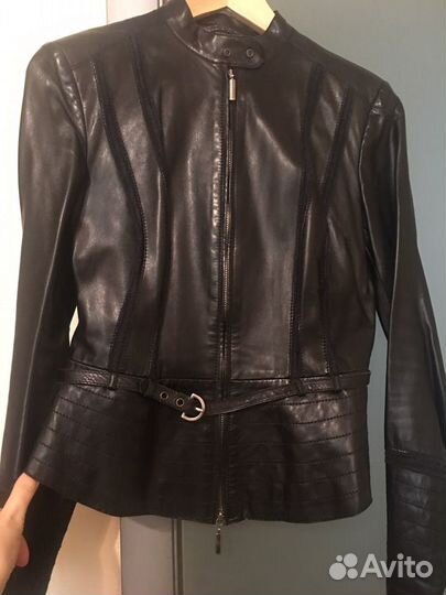 Куртка кожаная женская