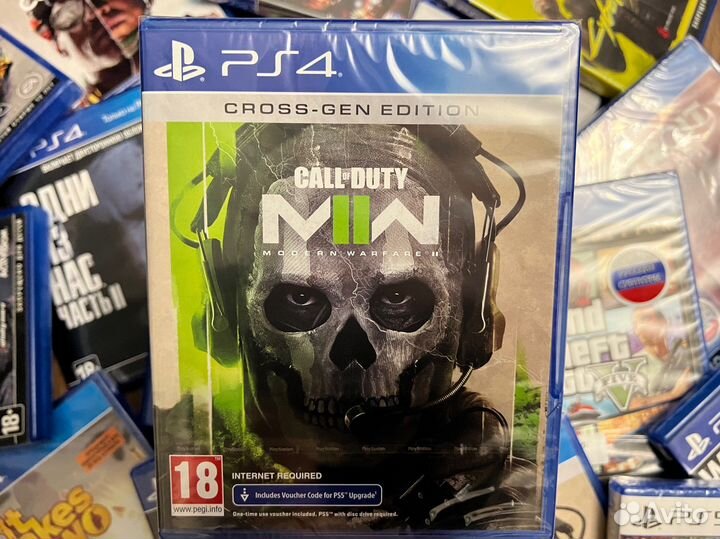 Диск Call of Duty: Modern Warfare II PS4 / Новый