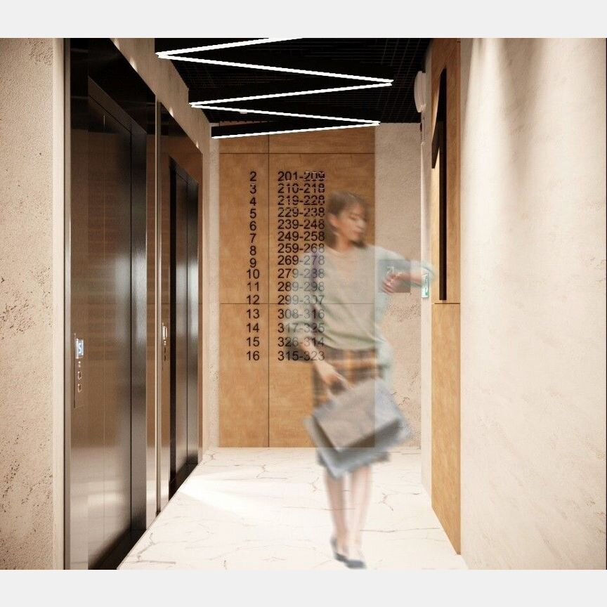 2-к. квартира, 35,9 м², 3/8 эт.