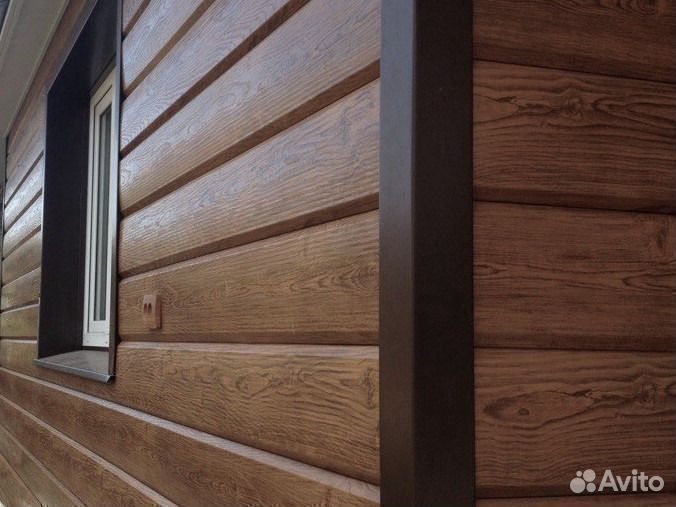 Сайдинг Евробрус Античный Дуб