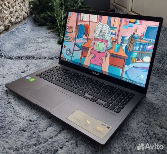 Игровой ноутбук asus i3/MX250/8озу