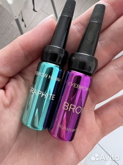 Хна для бровей ekko beauty