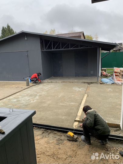 Бетонные работы фундамент