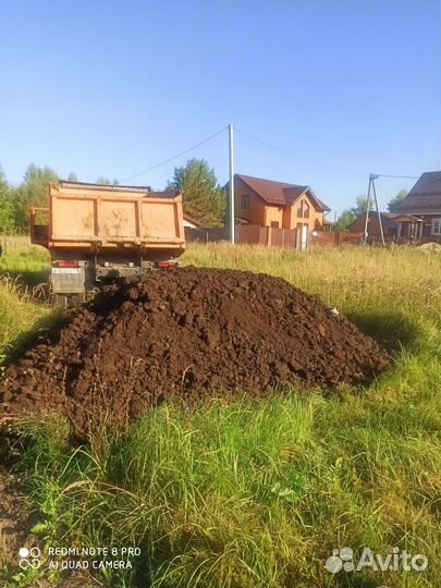 Доставка чернозема перегноя песка щебня пгс опгс