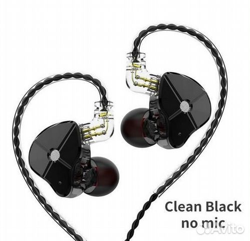 TRN ST1 вакуумные наушники (1DD+1BA)