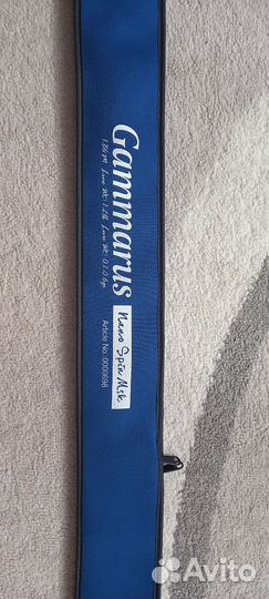 Спининг (gammarus) nano spin MSK 0.1-0,6 gr 1.86m