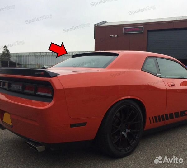 Козырек заднего стекла Dodge Challenger 2008