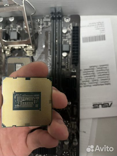 Материнская плата gigabyte h410m h v3 и i5 1400f