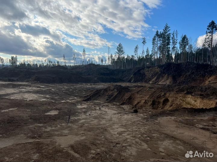 Карьер песок + пгс добыча