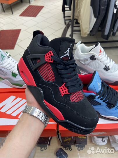 Кроссовки nike air jordan 4 5 расцветок