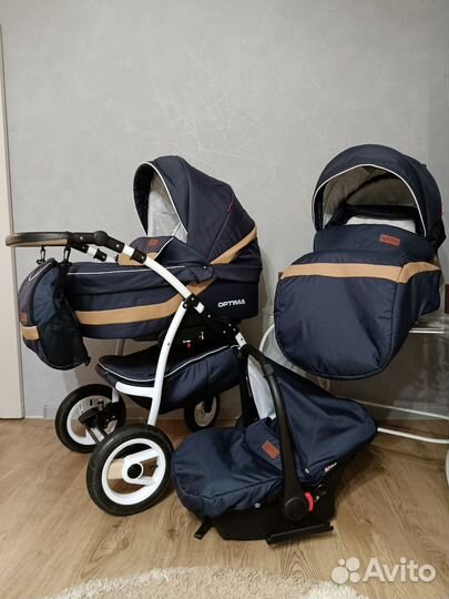 Коляска verdi optima 3 в 1