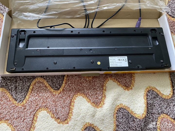 Мембранная клавиатура черная