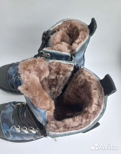 Зимние орто ботинки 35, 39 размеры, детские новые