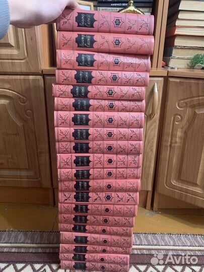 Книги Собрание сочинений Вольтер Скотт в 20 томах