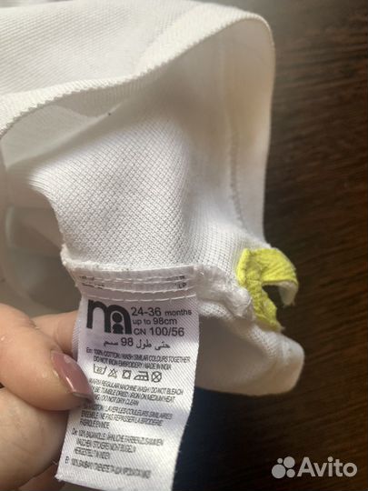 Комплект Поло и шорты Mothercare 98