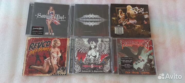 CD Hard rock, Heavy metal, новые запечатанные