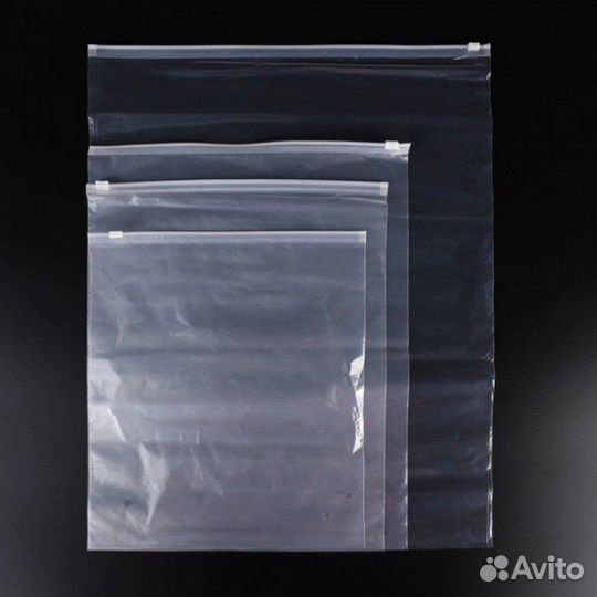 Пакет зиплок С бегунком 250Х300мм