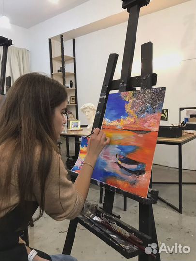 Мастер-класс по масляной живописи