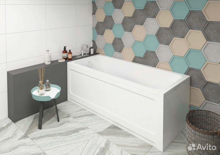 Ванна акрил 150х70 Aquatek Мия MIY150-0000001n пр