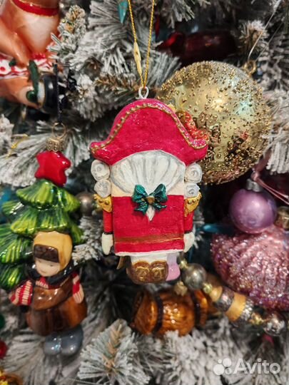 Елочные игрушки из папье маше