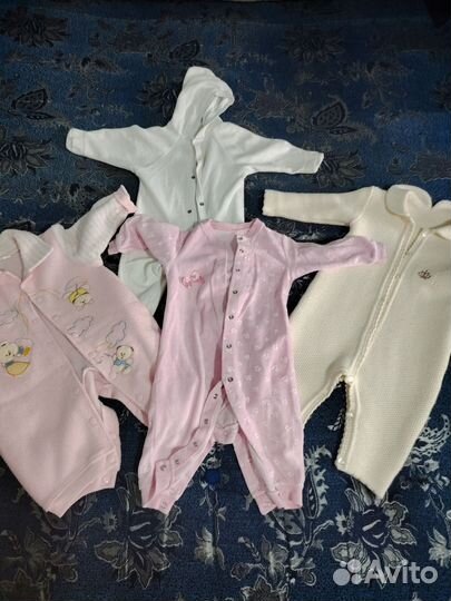 Детские вещи пакетом на девочку 68см