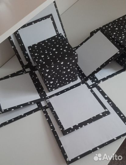 Коробка подарочная, раскрывающаяся