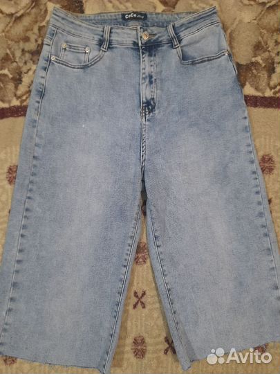 Джинсовые шорты багги у2к