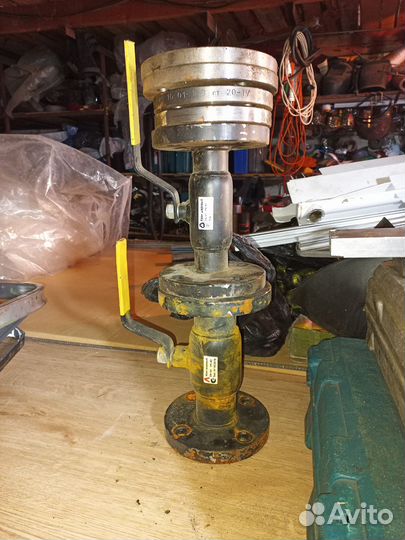 Кран шаровый флянцевый