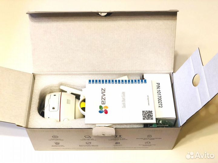 Умная Wi-Fi камера видеонаблюдения Ezviz C3W