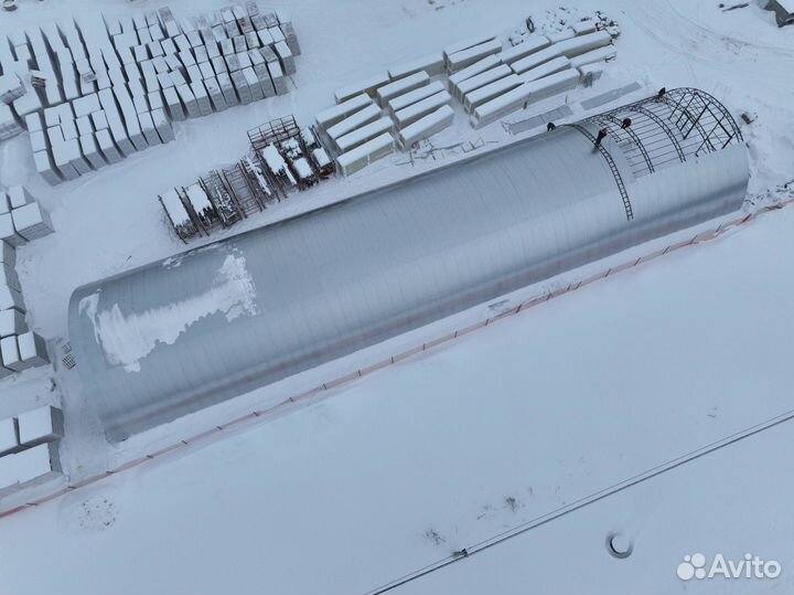 Арки для ангара 12м