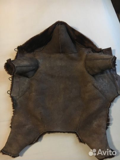 Одежда для собак-Дубленка двусторонняя нат