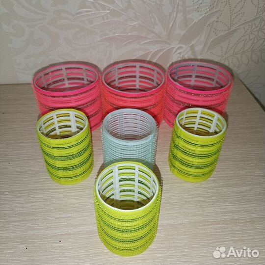 Бигуди липучки разных диаметров