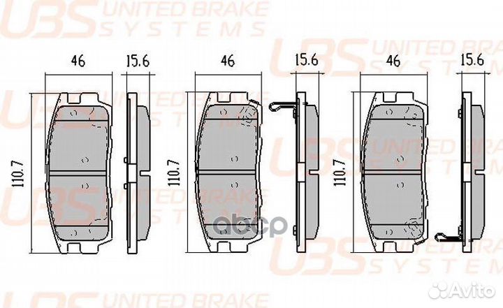 Тормозные колодки chevrolet captiva 06/11/OPE