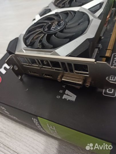 Видеокарта gtx 1660super 6gb msi