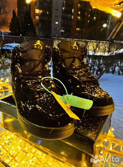 Кроссовки Nike Air Jordan тёплые (Арт.87071)