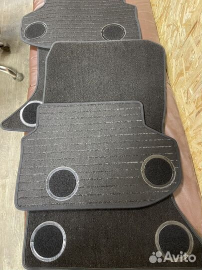 Ковры велюровые в салон бмв f10