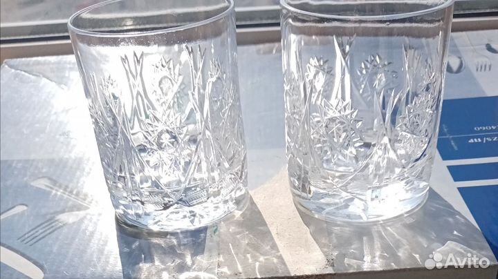 Хрустальные стаканы СССР