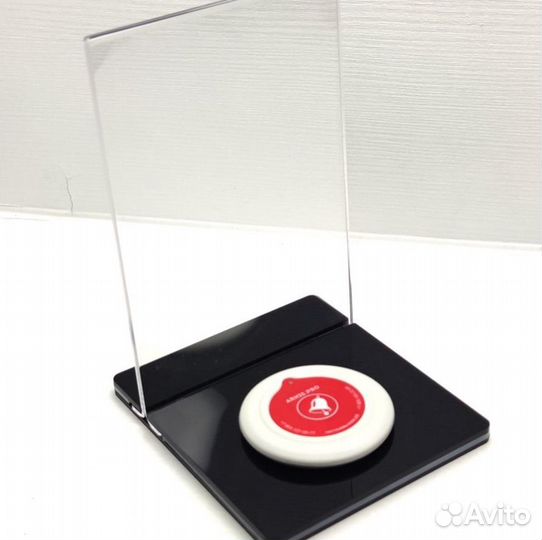 Кнопка вызова персонала ультратонкая 6 мм Слим