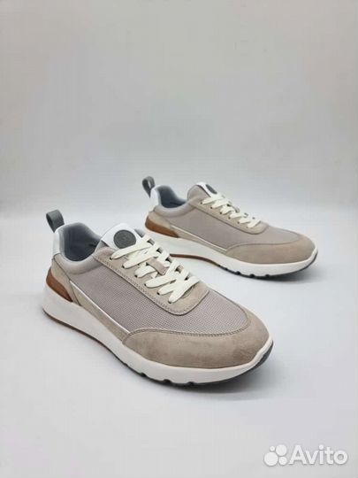 Кроссовки Brunello Cucinelli цвет бежевый