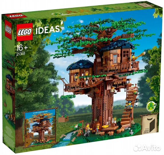 Конструктор lego Ideas 21318 Дом на дереве (новые)