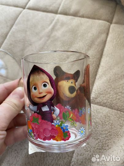 Набор детской посуды маша и медведь