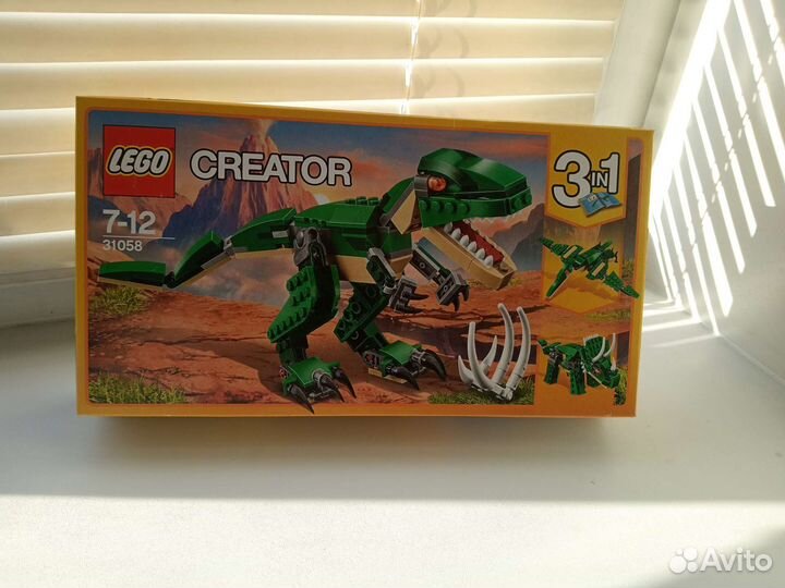 Lego Creator динозавр лего