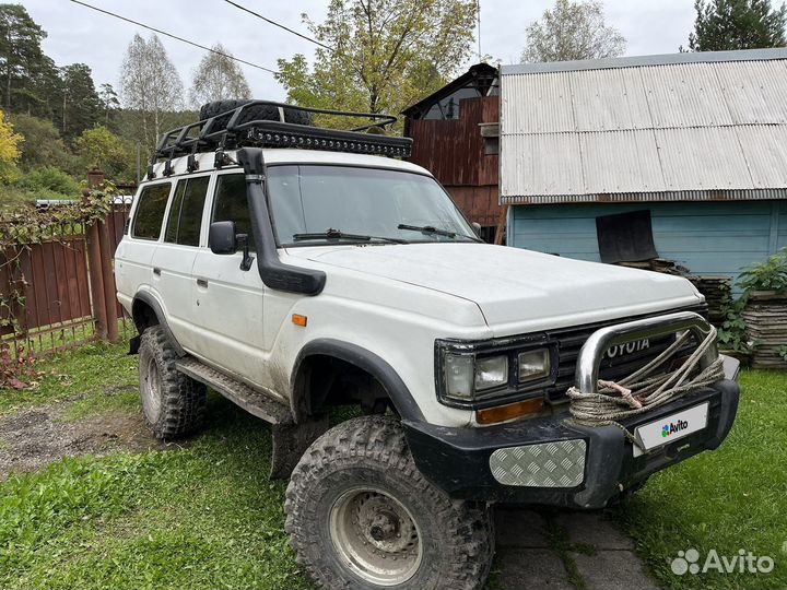 Toyota Land Cruiser 4.0 МТ, 1989, 300 000 км